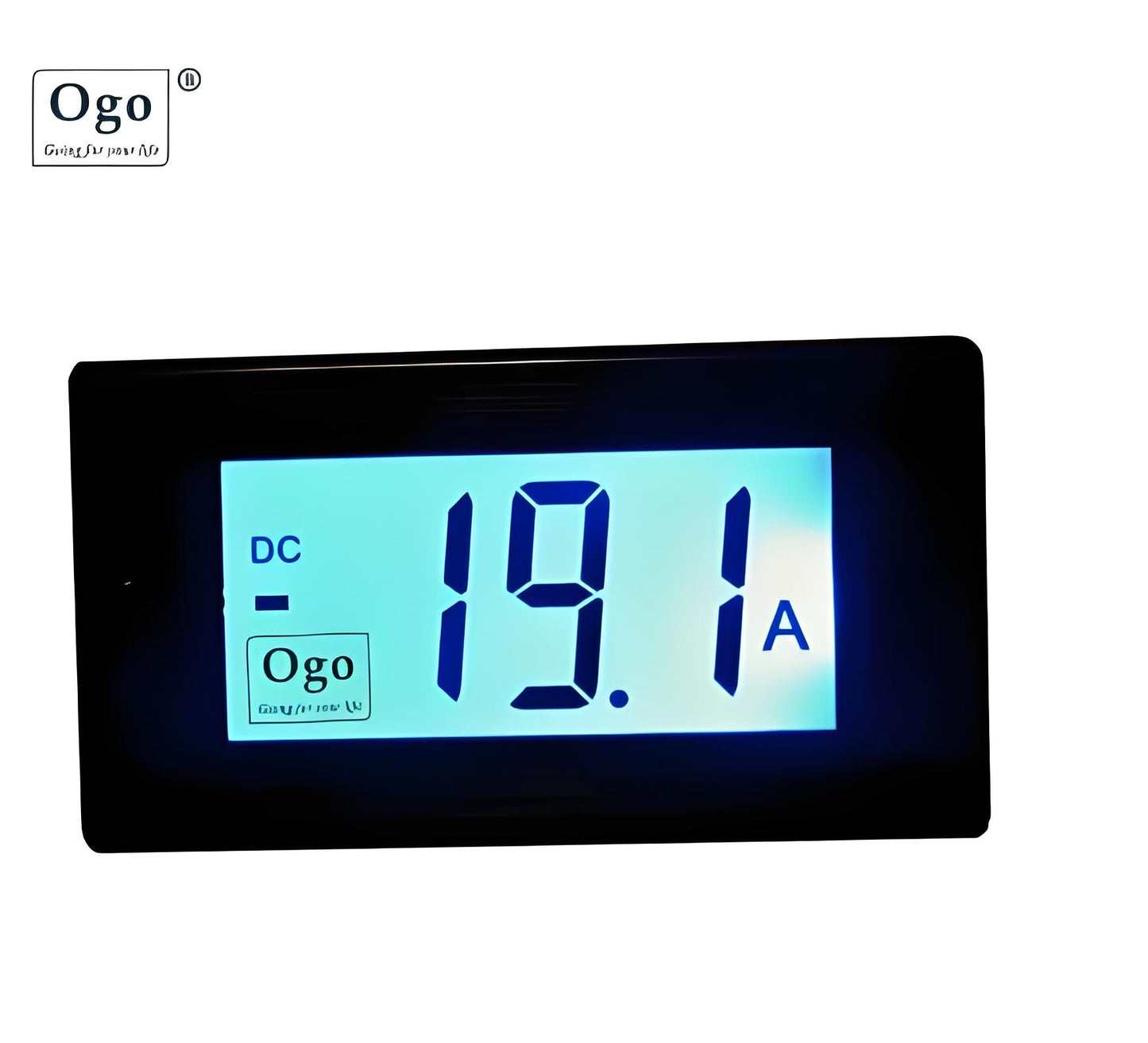 LCD Display OGO AMP Meter with Shunt 100A (OGO-AM100)