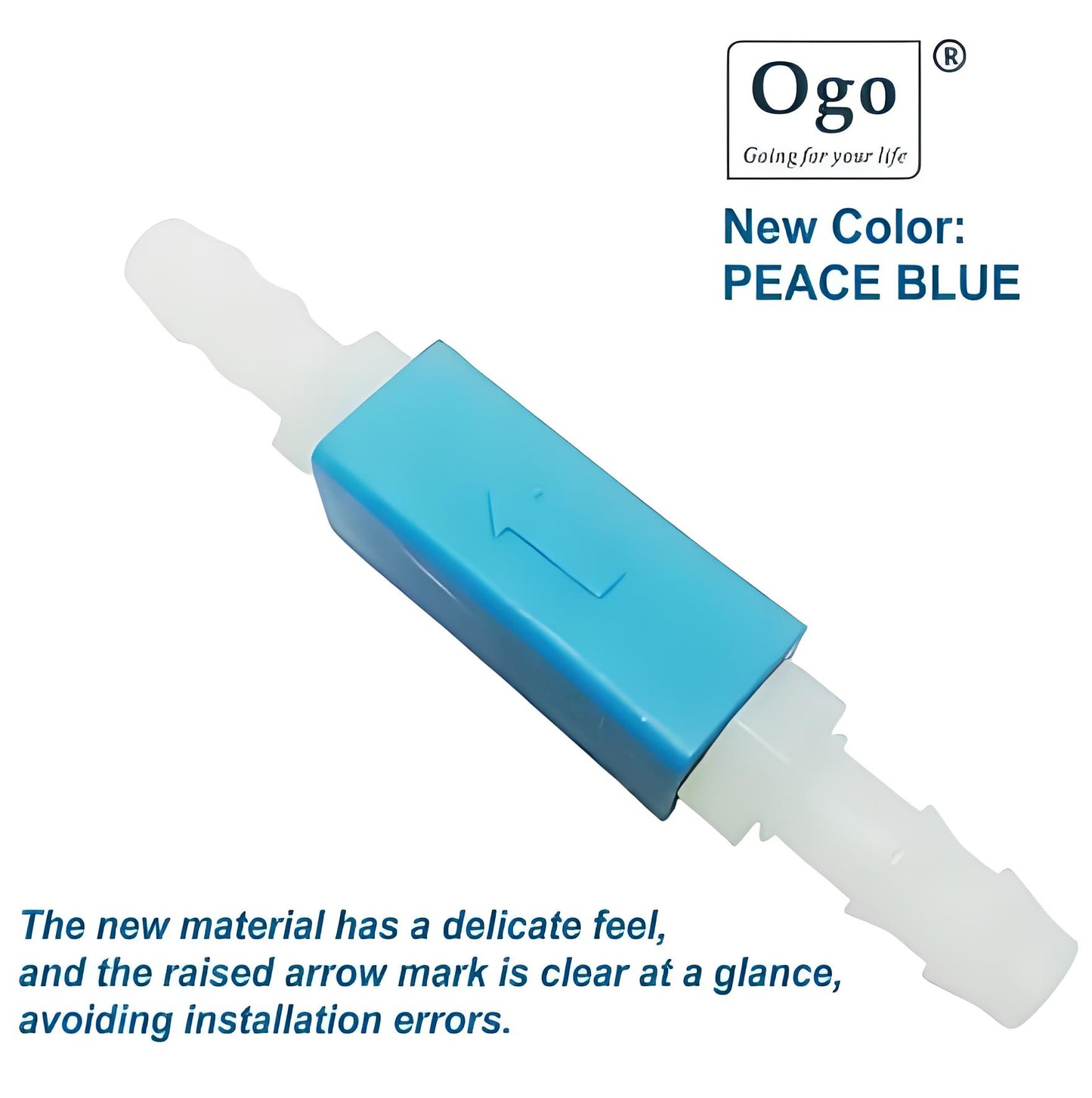 OGO PROFESSIONAL HHO ARRESTOR 3/8X3/8 Peace Blue