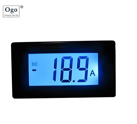 LCD Display OGO AMP Meter with Shunt 50A (OGO-AM50)