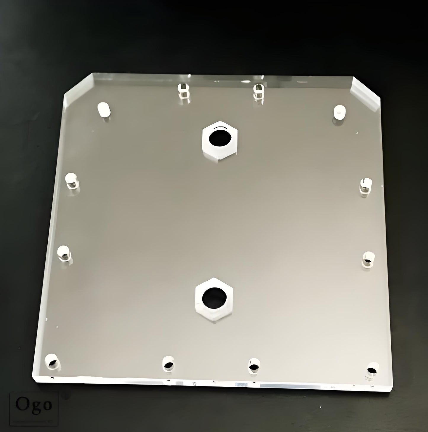 1 Pair OGO-DC666 series HHO Gas Generator Endplate set Acrylic Parts