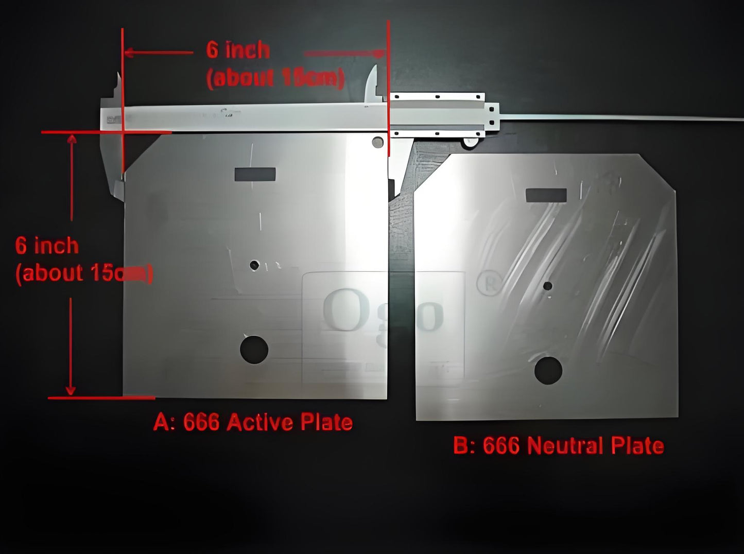 316L Stainless steel Plates for OGO HHO Dry Cell DC666 Series Active Plate