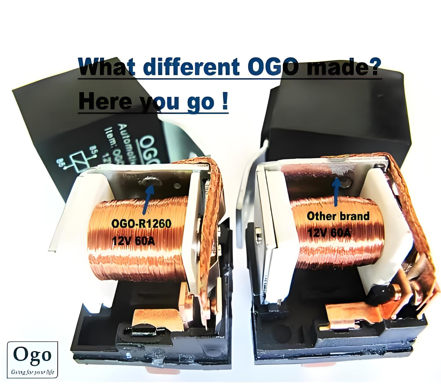 OGO Branded Automotive Relay 24V 80A