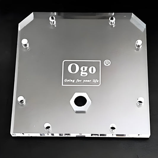 1 Pair OGO-GW series HHO Gas Generator Endplate set Acrylic Parts