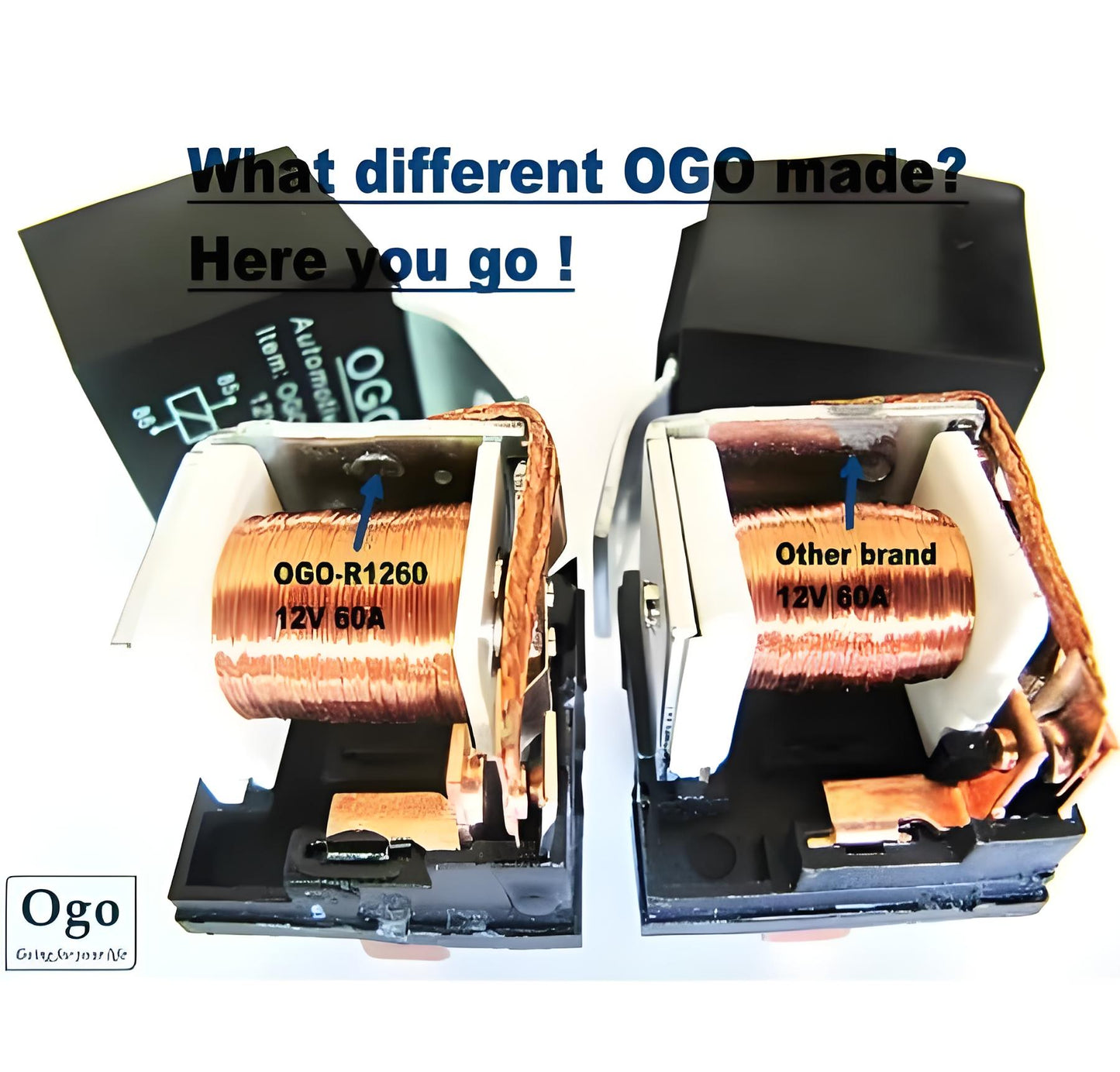 OGO Branded Automotive Relay 24V 60A