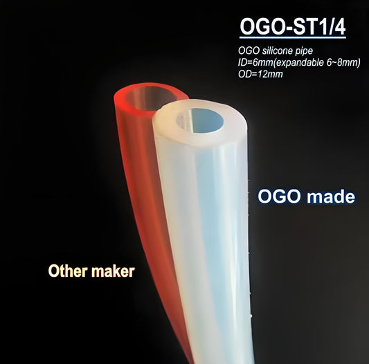 ID 1/4" OGO HHO Thick Silicone Pipe/Tube