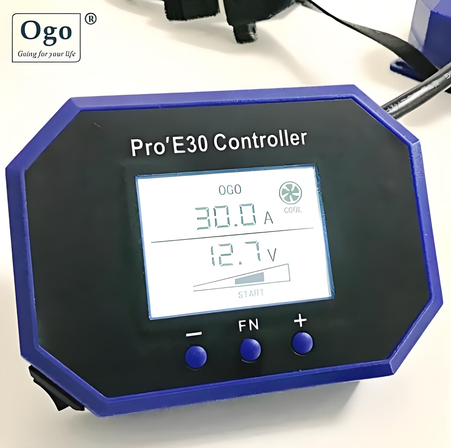 OGO PRO'E30 INTELLIGENT LCD PWM dynamic working with Engine HHO saving fuels